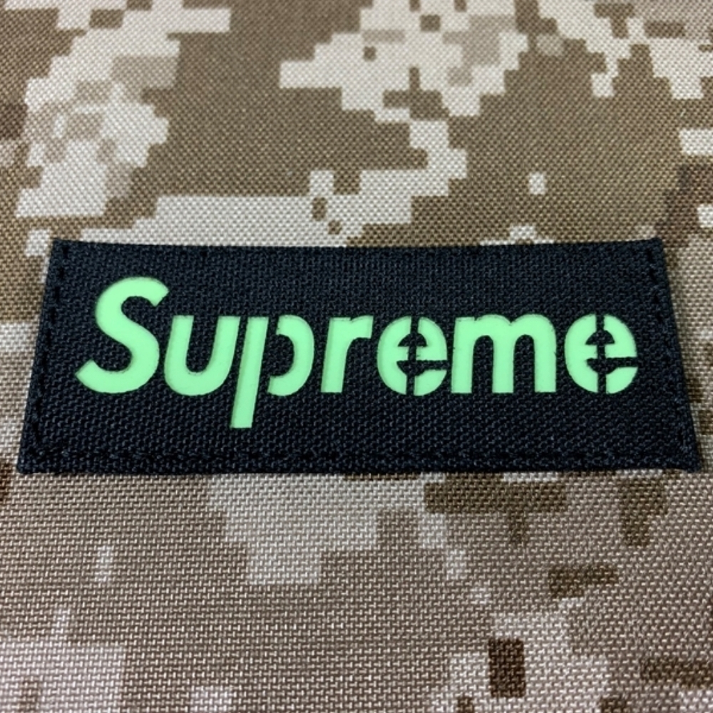 1  patchNOT SUPREME BRAND PATCH (glow in the dark)